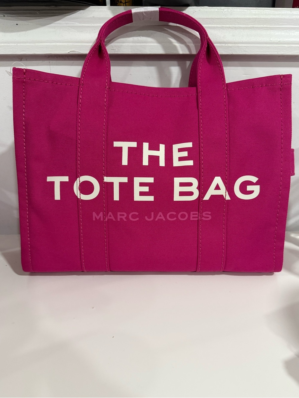 NWT Marc Jacobs The Canvas Medium Tote Bag - Raspberry pink